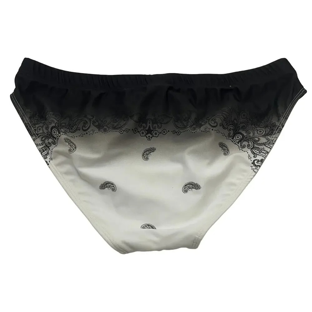 6-56 ROBERTO CAVALLI Just Cavalli Speedo Drawstring Adjustable Black Large